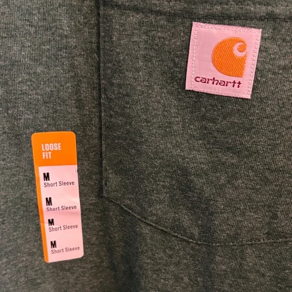 Carhartt Men's Forest Green Short Sleeve Tee - Picture 2 of 5